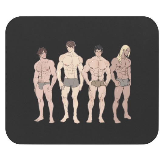 Discover Four Muscular Gay Men Are Drawn In Underpants Sticker Star wa r Coffee May The Froth be with You Mouse Pads