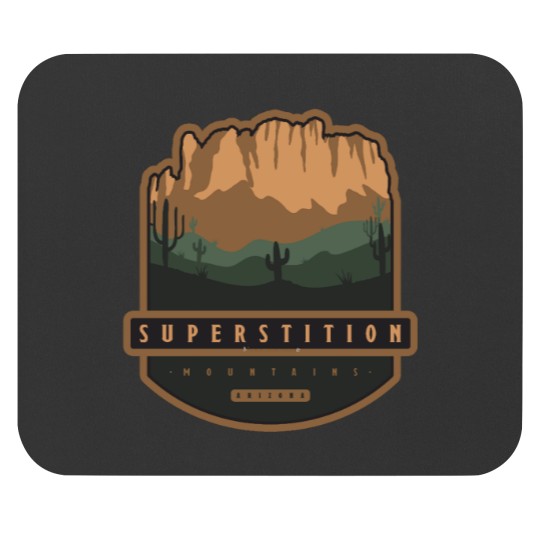 Discover Superstition Mountains - Arizonna Acidgvrl Mouse Pads