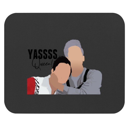 Discover Tan France and Antoni Porowski Yassss Queen 4 Mouse Pads