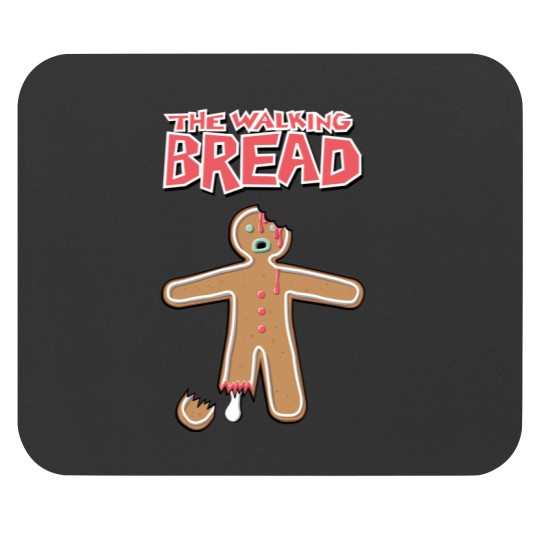 Discover The Walking-Dead-GingerBread Man Zombies Mouse Pads
