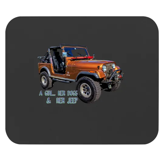 Discover -Jeep-Wrangler Car Sport Utility Vehicle Mouse Pads