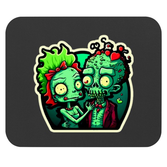 Discover Our love is a true undead romance Mouse Pads