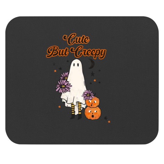 Discover Cute But Creepy Happy Holloween Mouse Pads