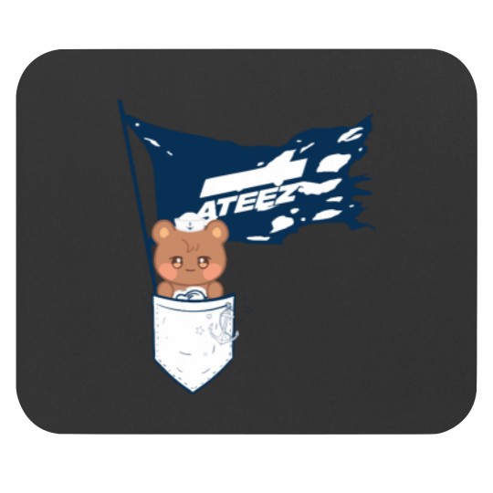 Discover ATEEZ - [ANITEEZ IN ILLUSION] - JJONGbear in your pocket Mouse Pads