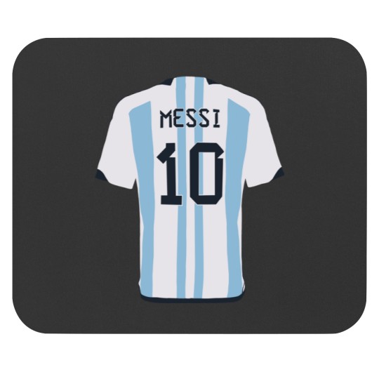 Discover Messi Argentina Jersey Sticker Sticker Mouse Pads