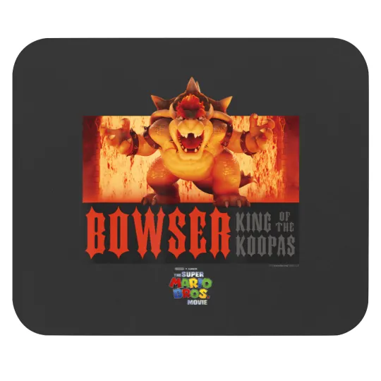 Discover the bros movie bowser roaring portrait Mouse Pads