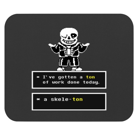 Discover Undertale Sans Mouse Pads
