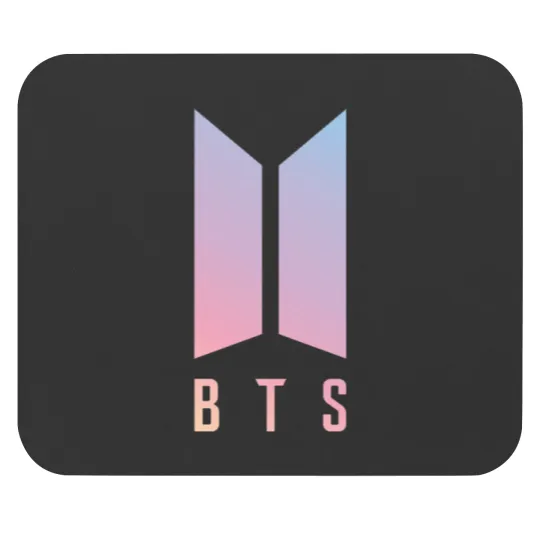 Discover b t s logo Mouse Pads