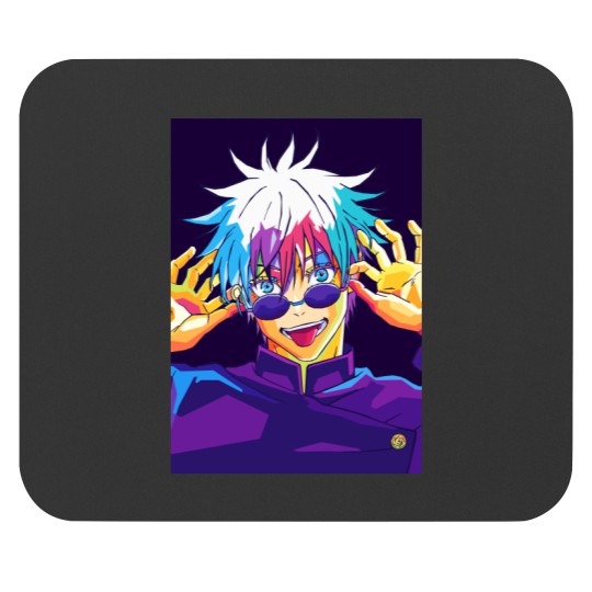 Discover Gojo Is Back Pop Art Mouse Pads