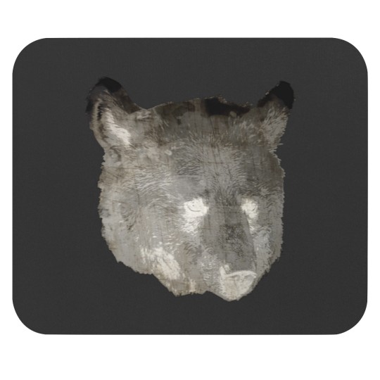 Discover tiger black and white Mouse Pads