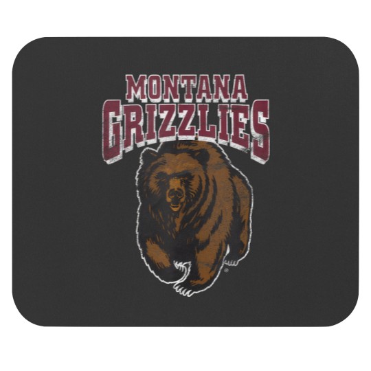 Discover University of montana grizzlies distressed Mouse Pads