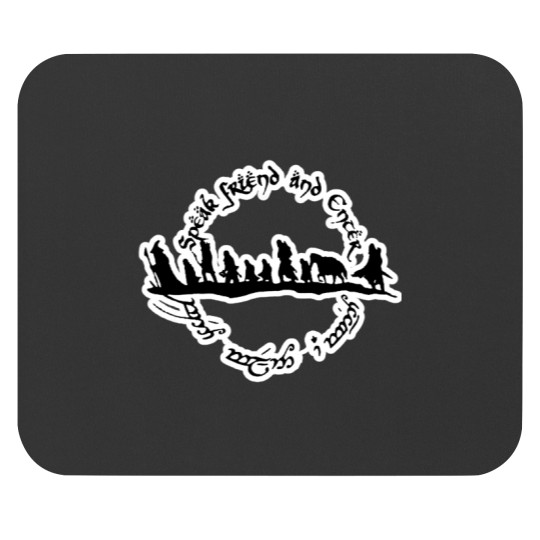 Discover Speak Friend and Enter Mouse Pads