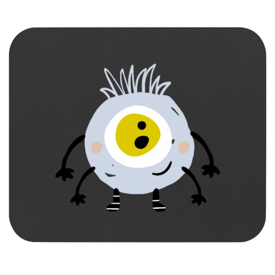 Discover Miss Incy Wincy One Eyed Spider Mouse Pads