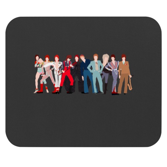 Discover David Bowiee Outfits Mouse Pads