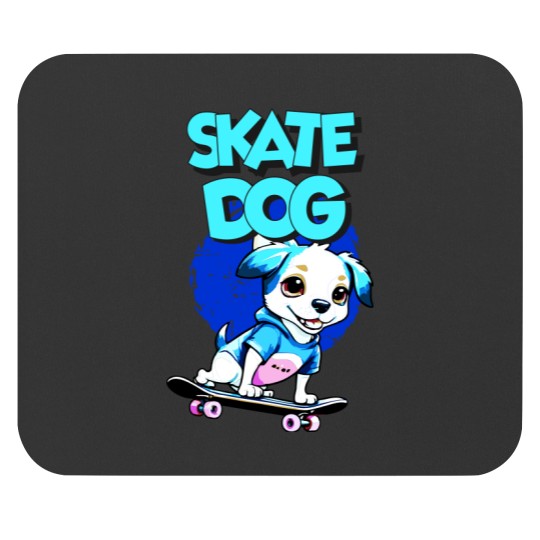 Discover Skate Dog Mouse Pads