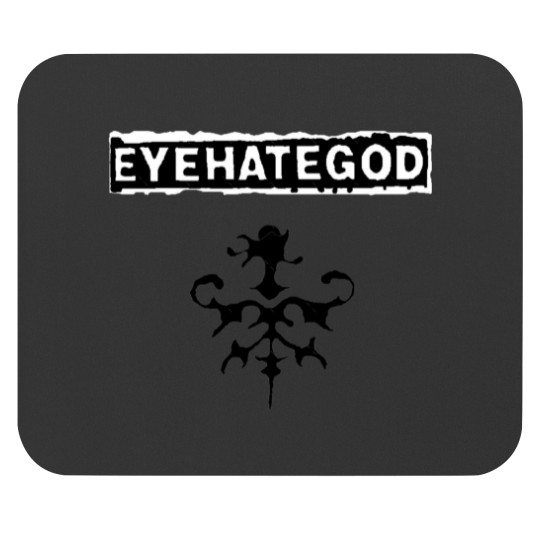 Discover EyeHateGod logo Sticker Mouse Pads