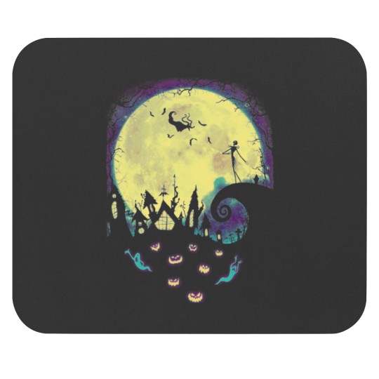 Discover Nightmare Moon Nightmare Before Christmas Mouse Pads