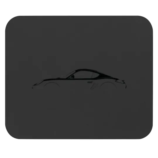 Discover Por'sche Cayman (987) Silhouette Mouse Pads