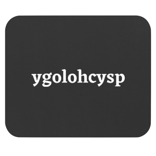 Discover ygolohcysp - Reverse Psychology Mouse Pads