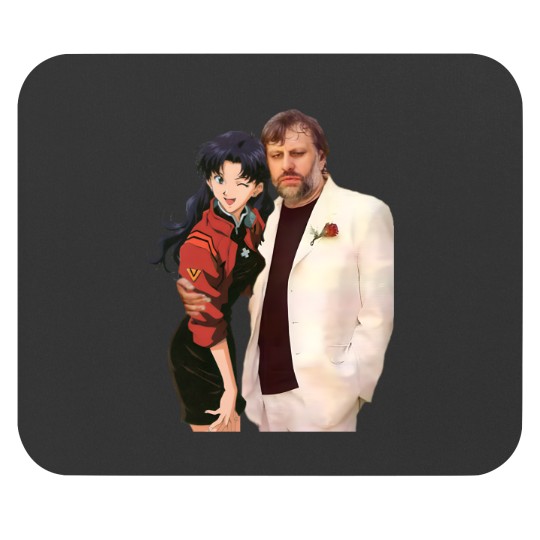 Discover Slavoj Zizek With Waifu Mouse Pads