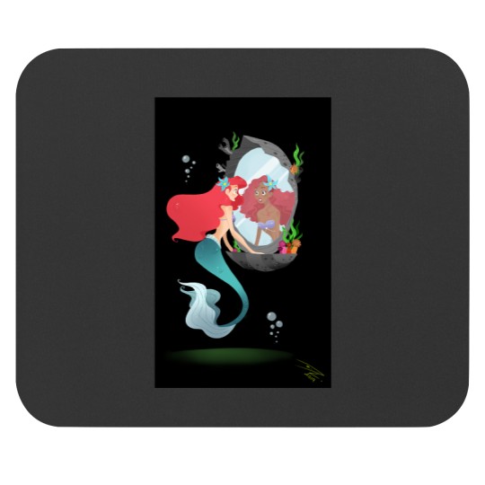 Discover the little mermeid Mouse Pads