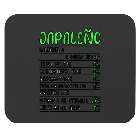 Discover Jalapeño Calories 4 Shirt - Vintage Tshirt Mouse Pads