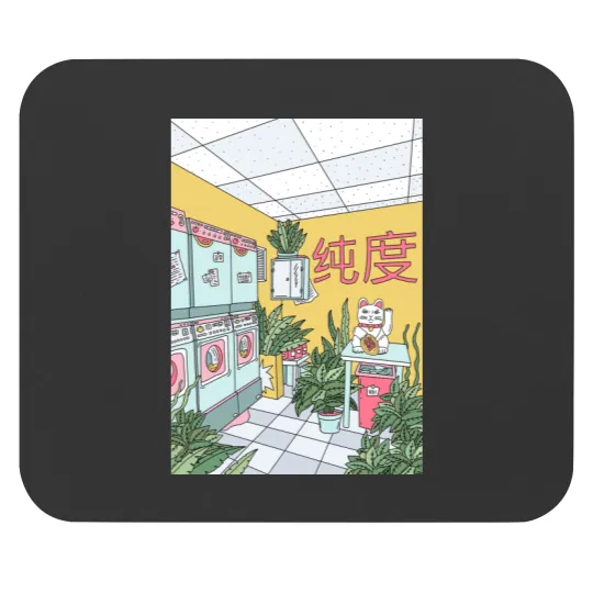 Discover MANEKI WASH GREEN Mouse Pads