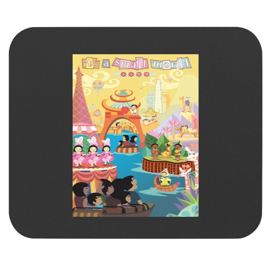 Discover Its A Small World Mouse Pads