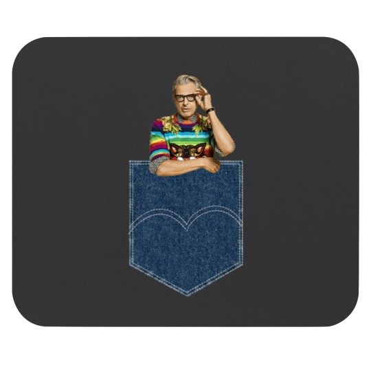 Discover Pocket Jeff Goldblum Mouse Pads