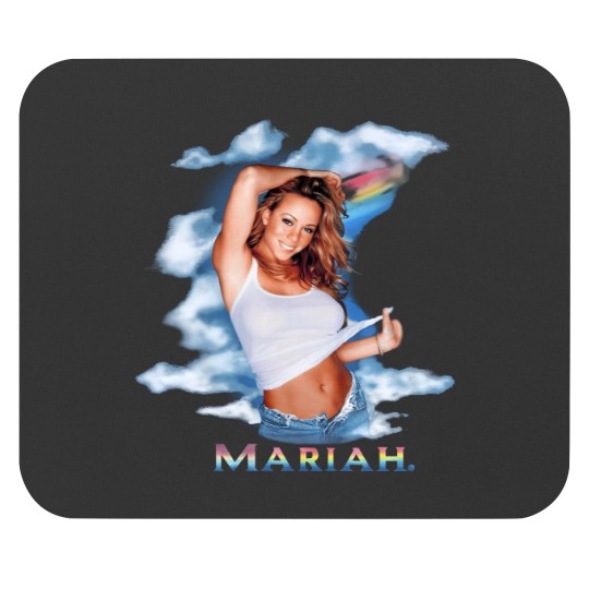 Discover Vintage 2000 Mariah Carey The Rainbow World Tour Mouse Pads