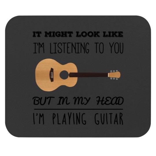 Discover Mind guitar Mouse Pads