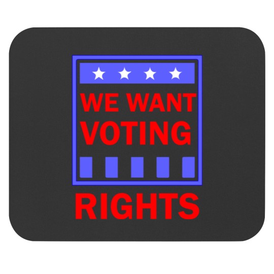 Discover We Demand Rights Mouse Pads