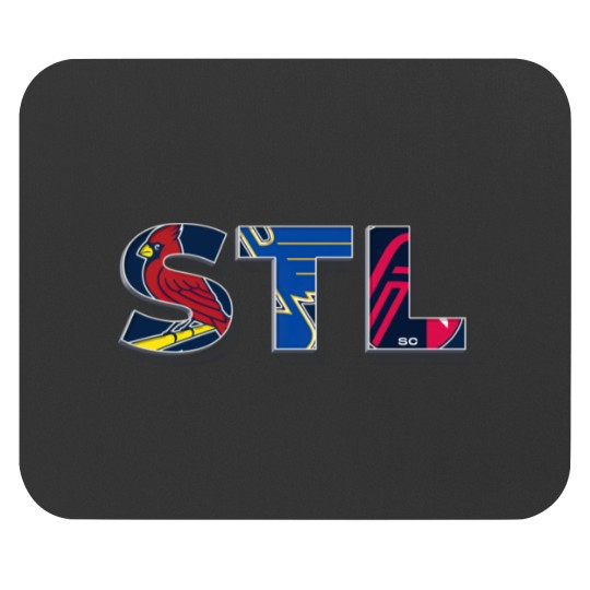 Discover St. Louis Sports Teams STL Design Mouse Pads
