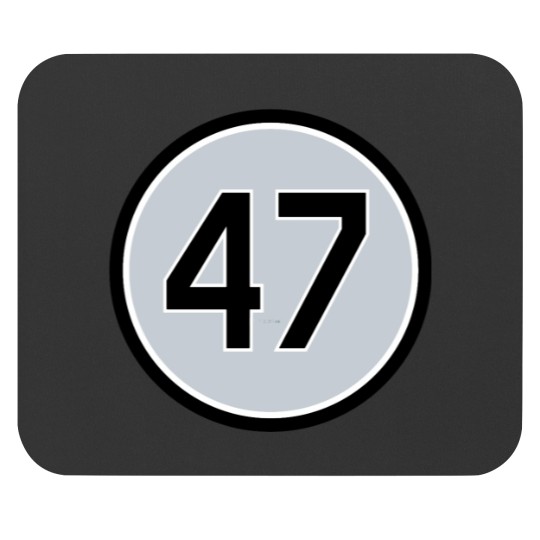 Discover Gio Gonzalez 47 Jersey Number Mouse Pads