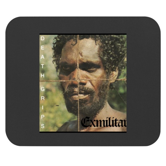 Discover Flatlander Exmilitary Meme Death Grips Exmilitary Gift For Mouse Pads