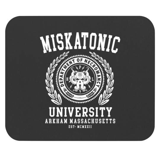 Discover CTHULU AND LOVECRAFT - MISKATONIC UNIVERSITY Mouse Pads