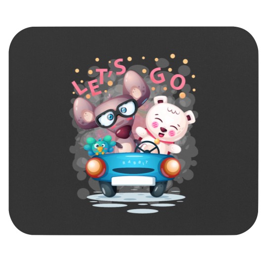 Discover Walk with friends - Let_s Go (1) Mouse Pads
