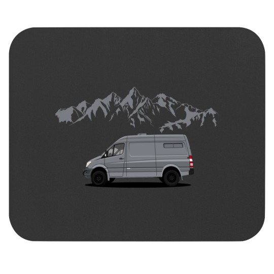 Discover Sprinter Van Mountain Mouse Pads