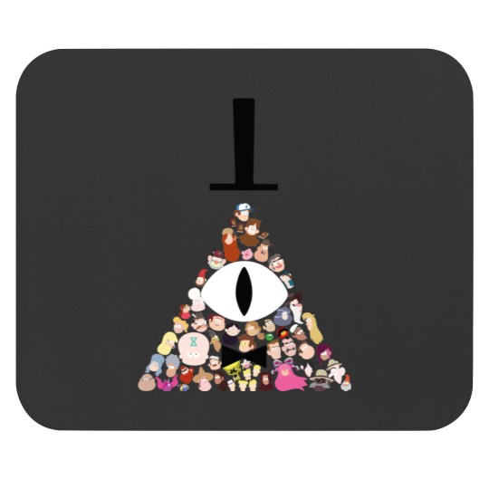 Discover Gravity Falls Characters Gravity Falls Characters Mouse Pads