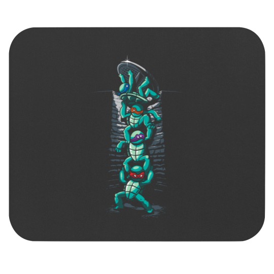 Discover Turtles Night Out Mouse Pads