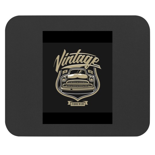 Discover 1956 Vintage Classic Car by ceciljamesrhodes Mouse Pads