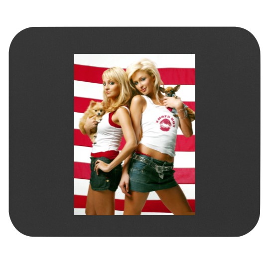 Discover Y2K Hearts Sticker Mouse Pads