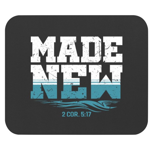 Discover Made New Baptism Shirt Christian Shirts For Youth440 Mouse Pads