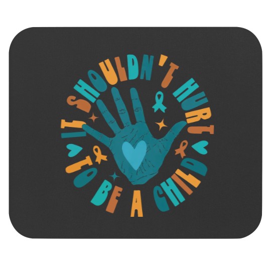 Discover Child Abuse Awareness Mouse Pads, Domestic Violence Mental Health