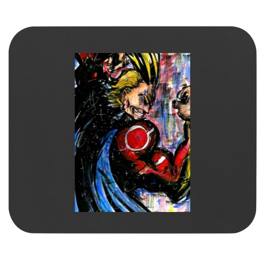 Discover The No1 Hero All Might Mouse Pads