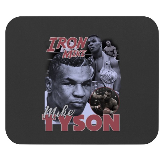 Discover Vintage Iron Mike Tyson Mouse Pads