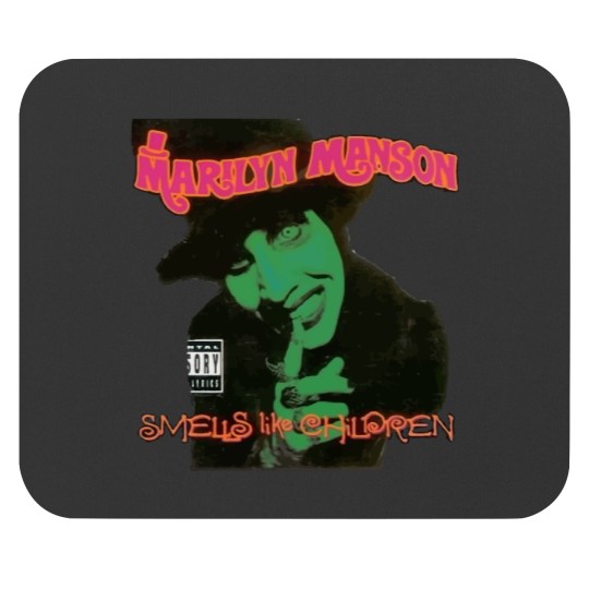 Discover Matta Marilyn-Manson Smells Like Children Mouse Pads