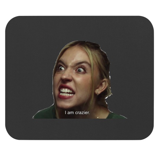 Discover Sydney Sweeney (Cassie) Euphoria Je suis plus fou Sticker classique Mouse Pads