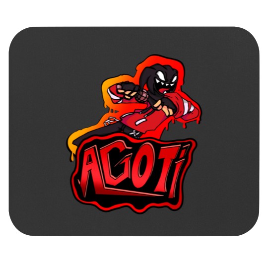 Discover AGOTI fnf mod character Graffiti Mouse Pads
