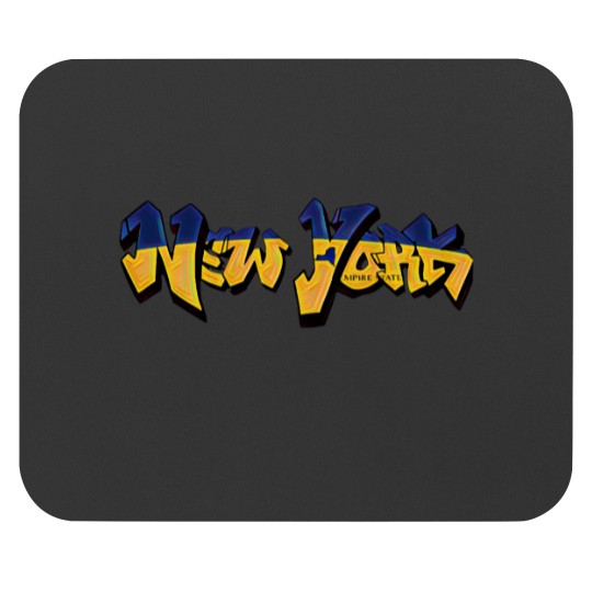 Discover NewYork License Plate edition Graffiti (Graffiti Muscle) Mouse Pads